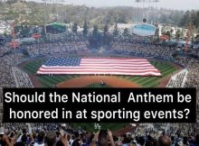 Why sports events start with the National Anthem