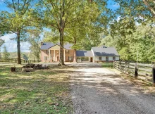 Charming Farmhouse on 9 Acres with Barn and Modern Amenities