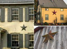 If you see a house or barn with a star on it, this is what it means