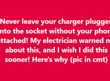 Never leave a charger in an outlet without your phone: I’ll expose the three major reasons