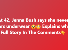 Jenna Bush Hager’s secret revealed: former First Daughter goes commando