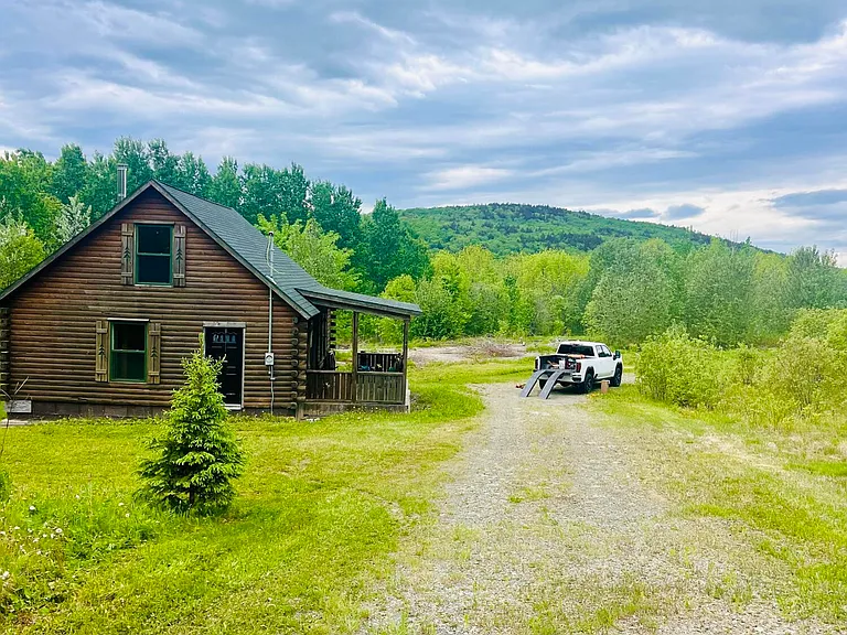 Partially Finished Cabin Retreat on 6.62 Acres with Prime Recreational Access