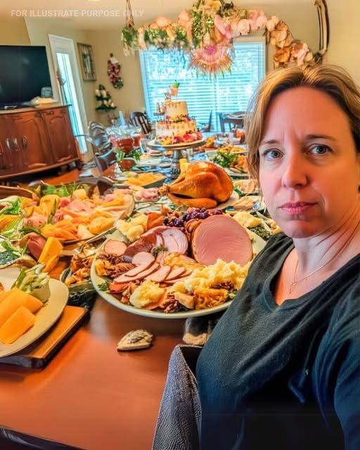 For my husband’s birthday, I made a fancy dinner for 20 people. But he ditched me to go to a bar to celebrate.