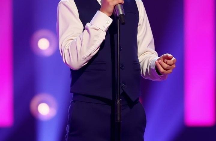 9-Year-Old Boy Brings Smooth Jazz to Talent Show Stage