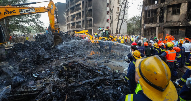 Miracle survivor of deadly Air India crash walks away from wreckage