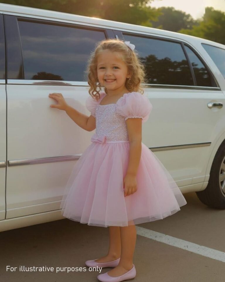 Everyone M..o.c.ked the Girl in a Handmade Dress at the Party — Until a White Limousine Pulled Up and Changed Everything