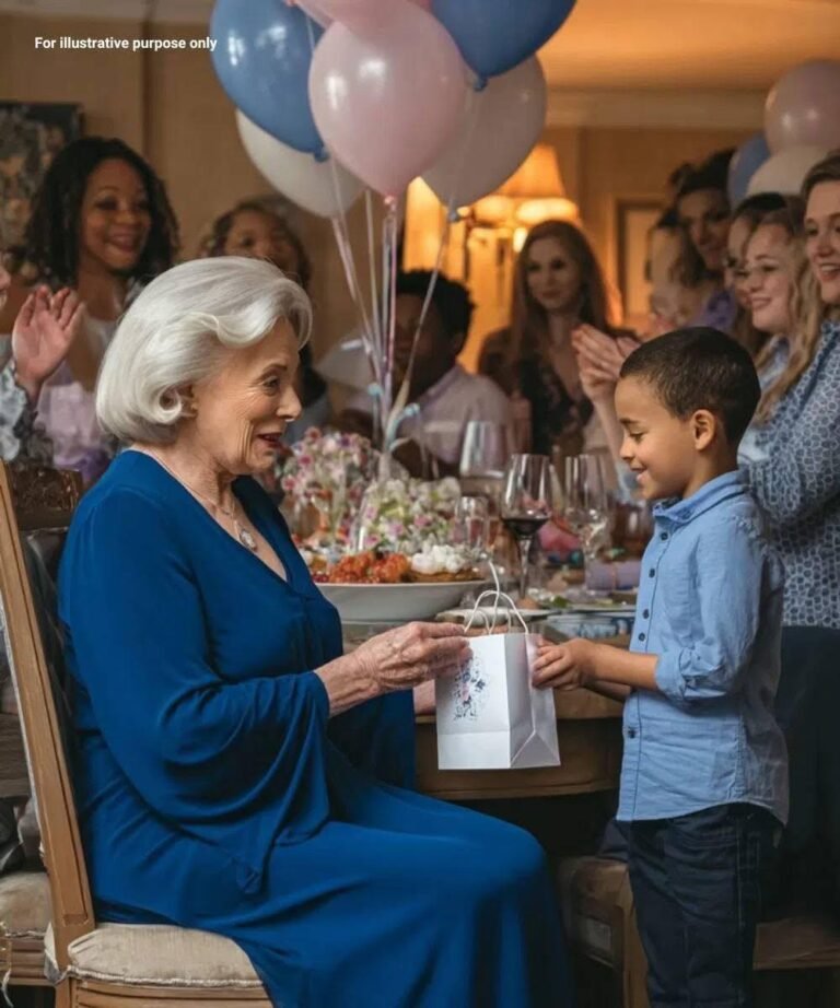 My Mom Publicly Shamed My 9-Year-Old, Calling Him a Bastard — He Silenced the Room with One Sentence and a Gift from His Dad