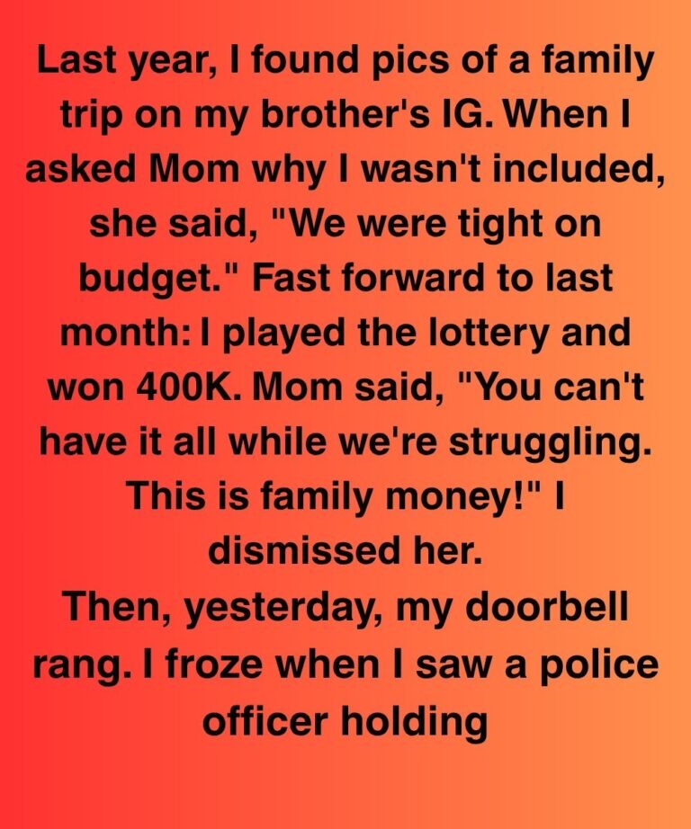 She Said My Lottery Win Belonged To The “Family”—Now The Law Is Involved