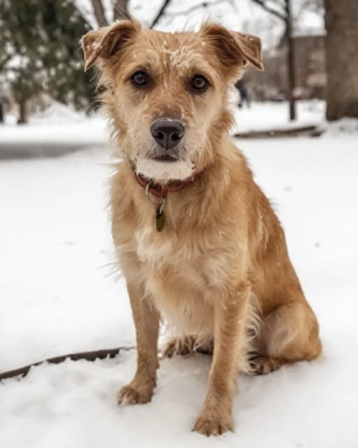 A MATURE DOG SPENT HIS ENTIRE LIFE IN A SHELTER — AT 10 YEARS OLD, HE FINALLY FOUND A FAMILY.