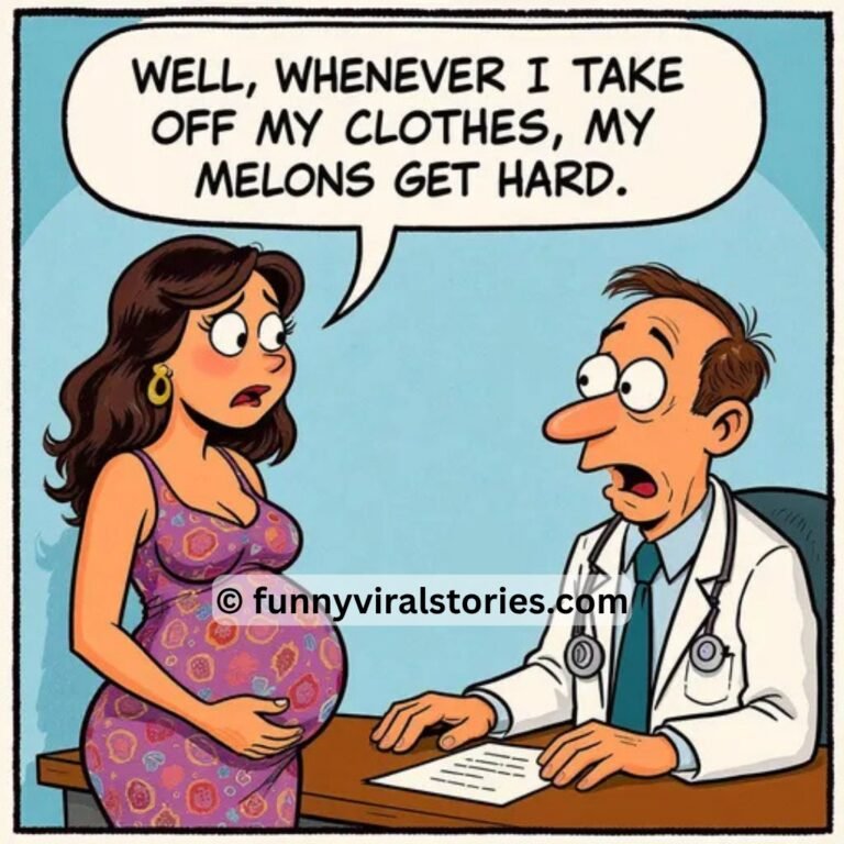 A pregnant woman went to the gynecologist.
