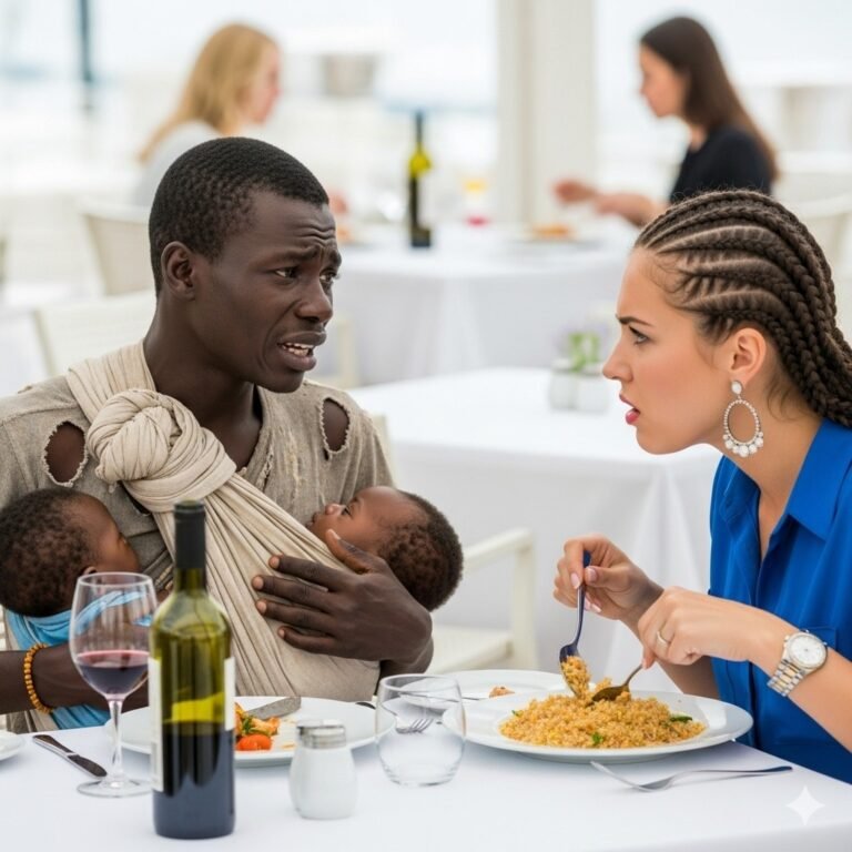 May I Have Your Leftovers, ma?”—But When the Millionaire Looked Into His Eyes, Everything changed