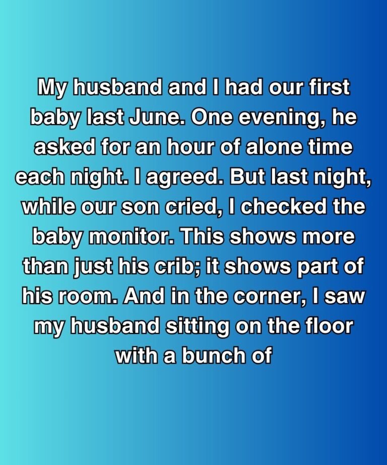 My Husband Asked For Alone Time Every Night—What I Saw On The Baby Monitor Shattered Me