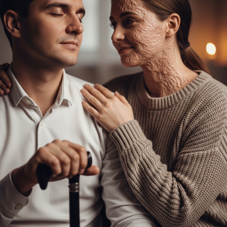 I Married a Blind Man Because I Thought He Couldn’t See My Scars — But On Our Wedding Night, He Whispered Something That Froze My Soul