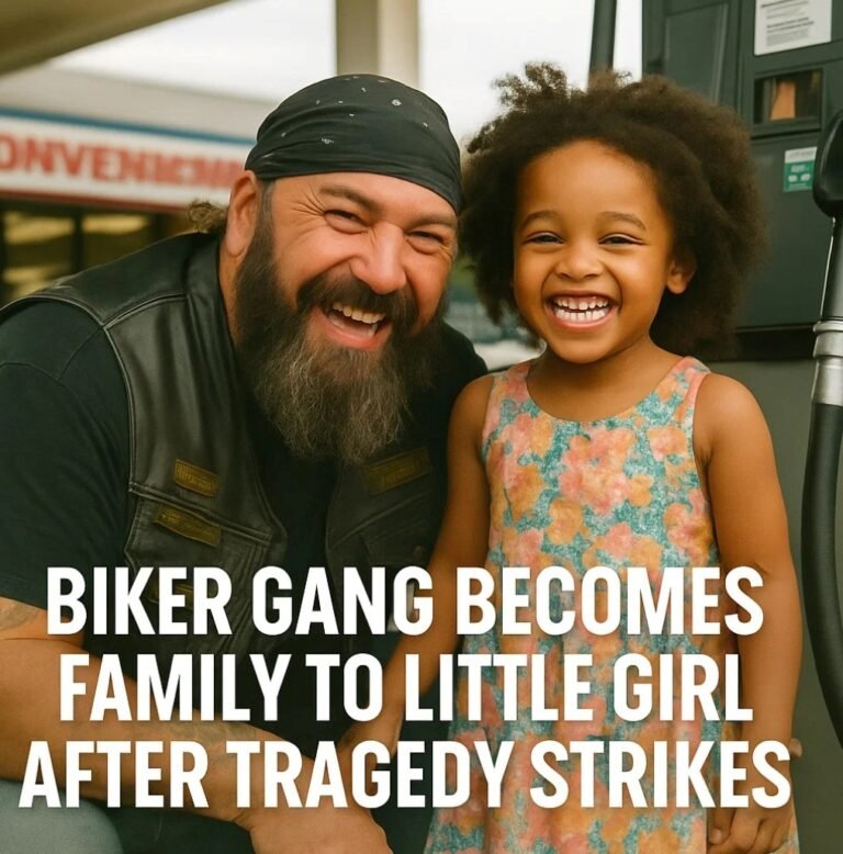 Biker Gang Becomes Family to Little Girl After Tragedy Strikes