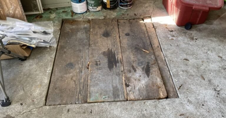 What I Found Under My Garage Floor