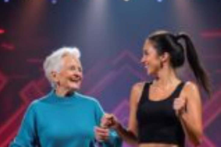 Grandma-Granddaughter Duo Light Up the Stage