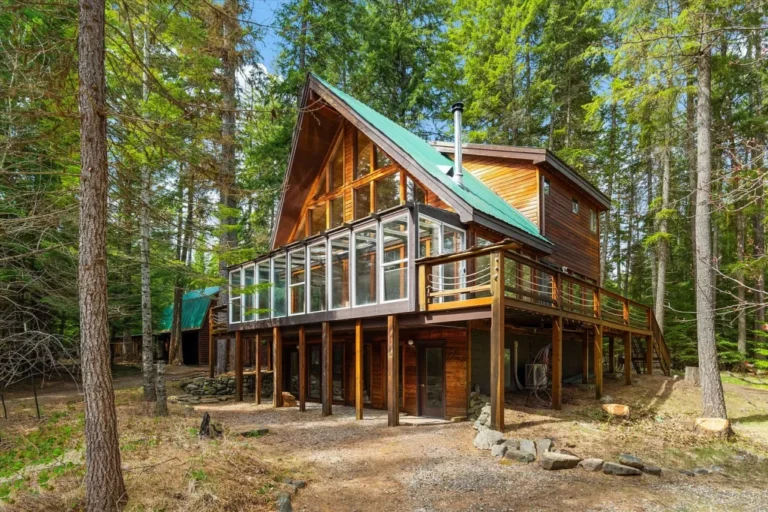 Price cut: $19K – Private Montana Retreat on 5 Acres – A Tranquil Woodland Haven at 682 Schoolhouse Lake Rd, Troy, MT