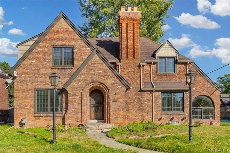 Charming Tudor-Style Home in Detroit’s Beloved North Rosedale Park