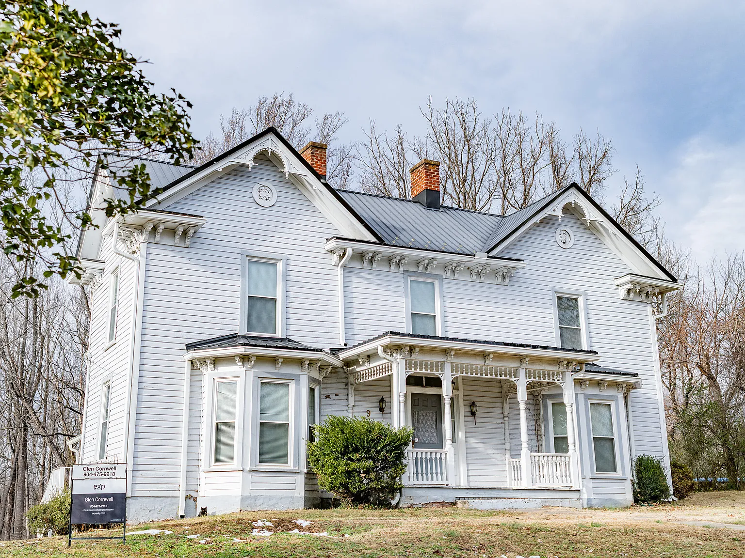 Priced at $145,000, the historic home located at 9 Ridge Street in Chatham, Virginia