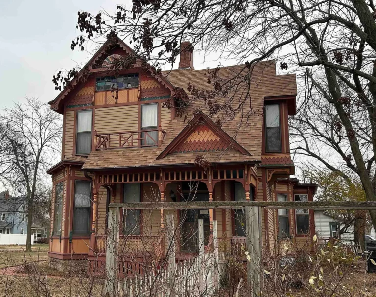 Priced at $177,000, the historic residence at 2803 Broadway Ave, Great Bend, KS 67530