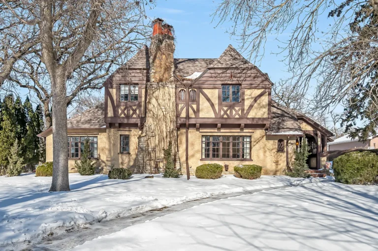 Priced at $209,000, the home at 126 W 2nd Street in Blue Earth, Minnesota