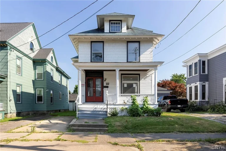 Restoring Charm and Unlocking Potential: A Historic Colonial Opportunity in Oswego, NY – $139,900