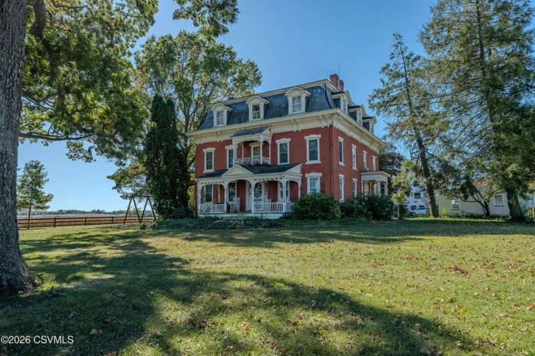 Historic Farm Estate Heads to Auction – A Rare Rural Opportunity in Pennsylvania – $300,000
