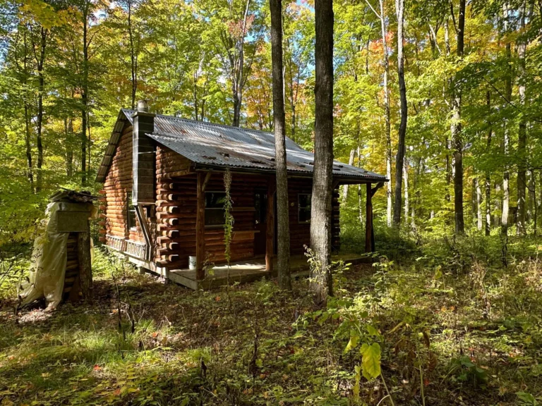 Hunter’s Paradise Cabin Retreat in Bruce Crossing, Michigan – $119,000