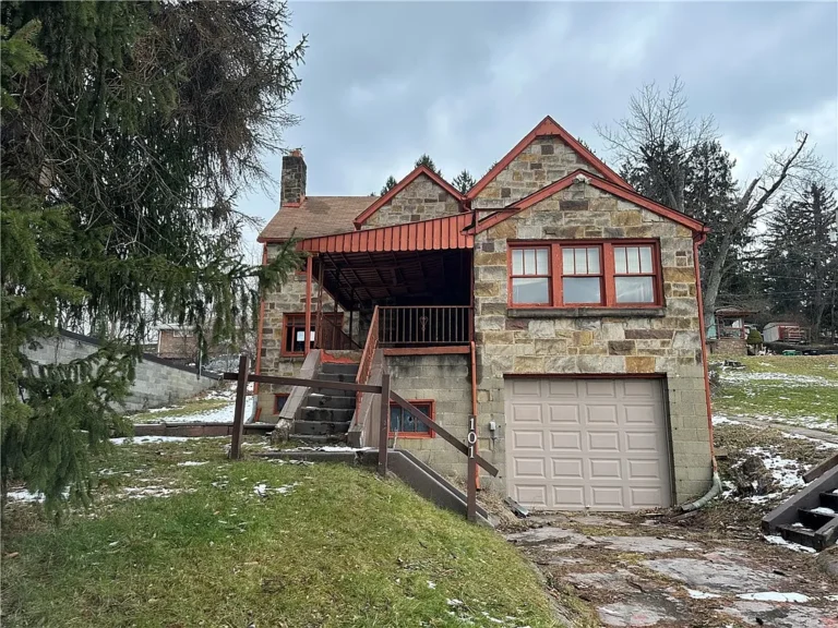 Charming Stone Home in Ross Township – Prime Investment Opportunity with Classic Curb Appeal – $169,900