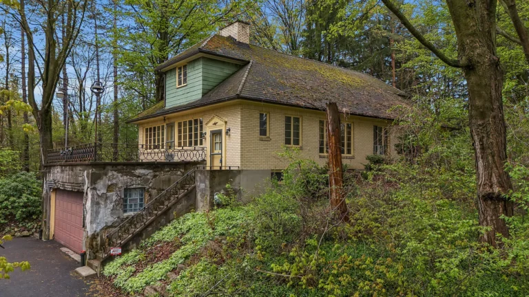 Hidden Woodland Gem: A 1938 Brick Home Full of Character and Potential in East Aurora – $139,900
