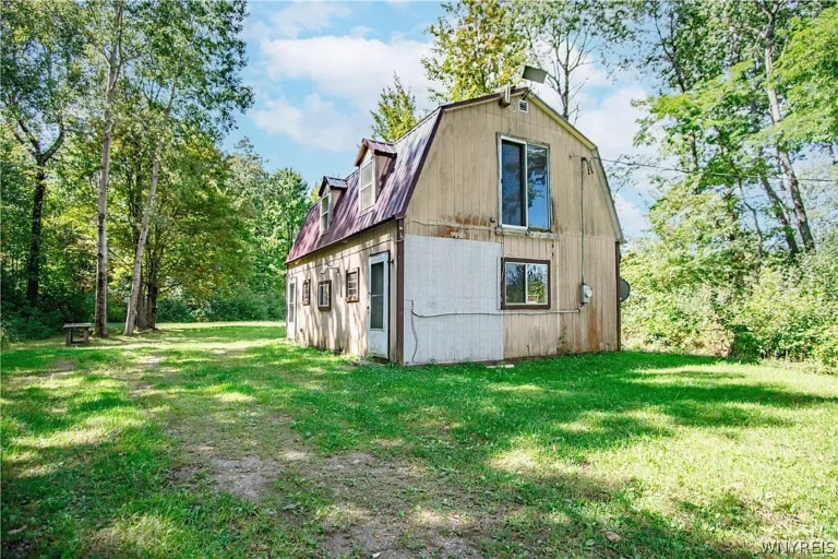 Rustic Cabin Retreat on 10 Acres in Mayville, New York Offers the Perfect Escape for Outdoor Living – $45,000