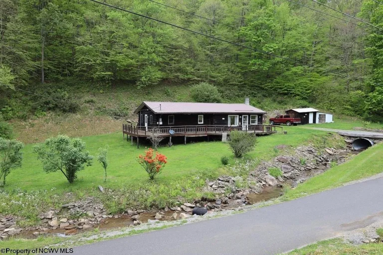Peaceful Country Living Along Evans Run: A Hidden West Virginia Retreat with Endless Potential – $139,900