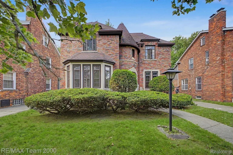Historic 1937 Tudor Revival in Detroit’s Prestigious University District Listed at $219,900 – $219,900