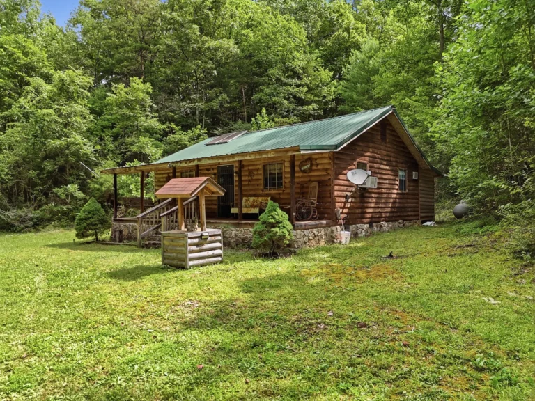Escape to the Ultimate Off-Grid Cabin: Secluded 1-Bedroom Retreat on Acreage Near the Hiwassee River for $170,000